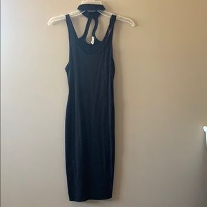 Fitted dress black